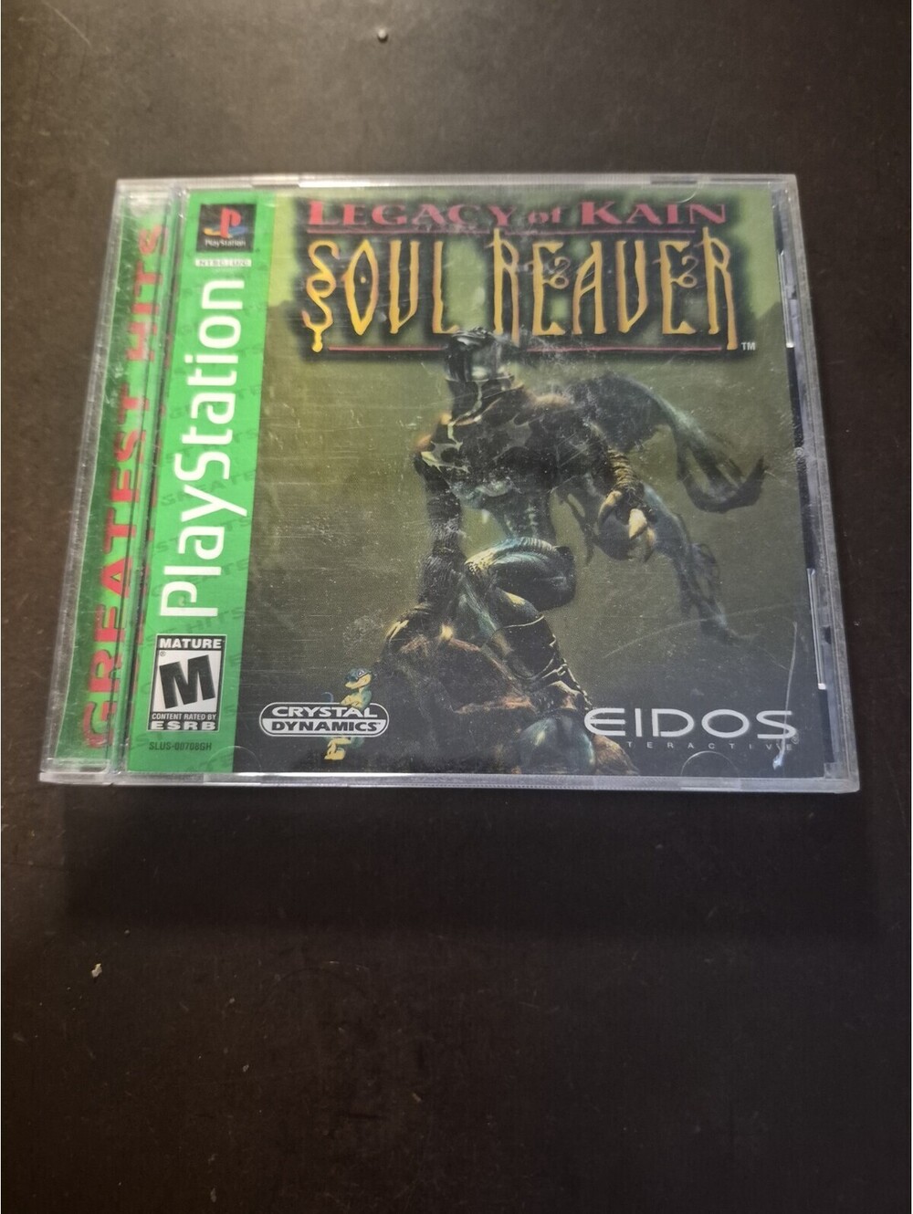 Legacy of Kain Soul Reaver PS1 Sony PlayStation 1 Tested 1205